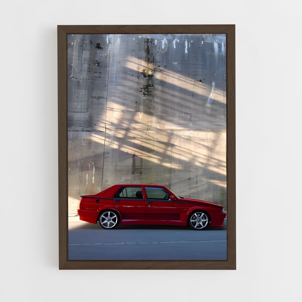 Poster turbo evoluzione – affiche Alfa Romeo (vue 5)